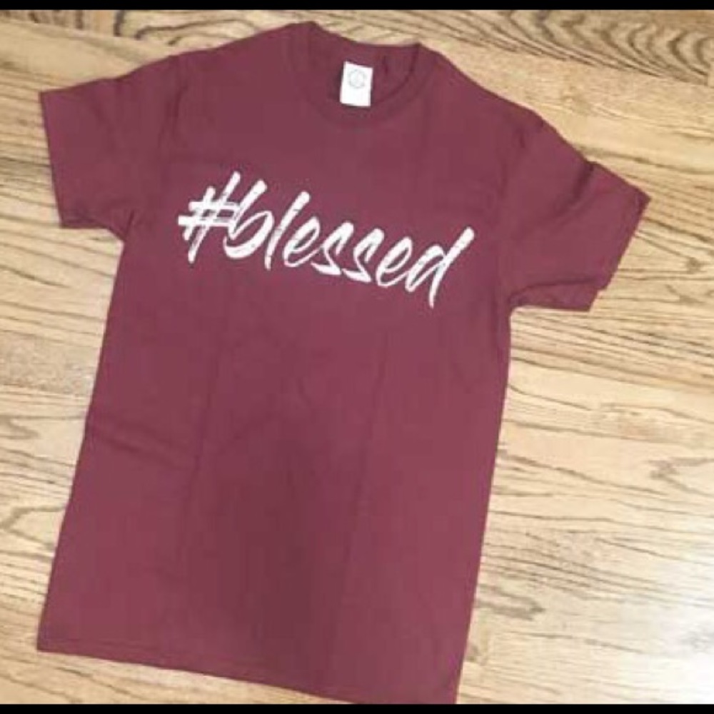 NWOT Blessed Graphic Tee
